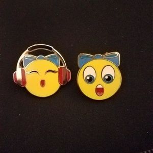 PRICE DROP! Emoji Cheerleading Pins